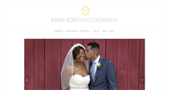 Desktop Screenshot of majasofiphotography.com