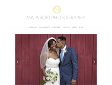 Tablet Screenshot of majasofiphotography.com